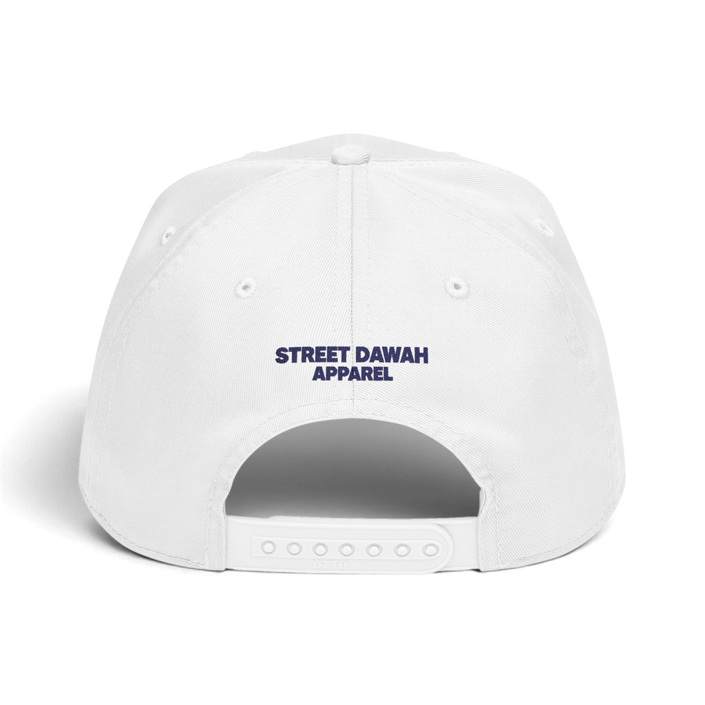 Proud Muslim - Curved Line (Blue)