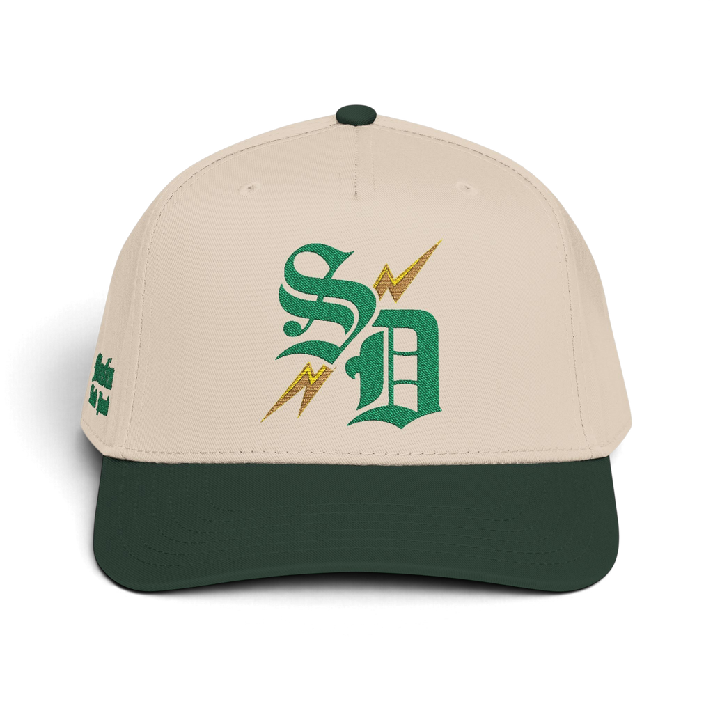 Proud Muslim - Curved Line (Green)