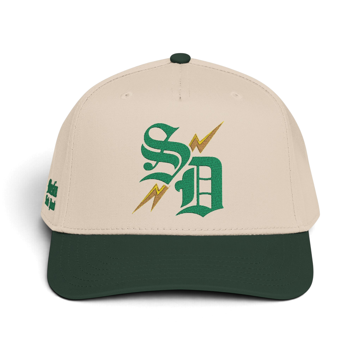 Proud Muslim - Curved Line (Green)