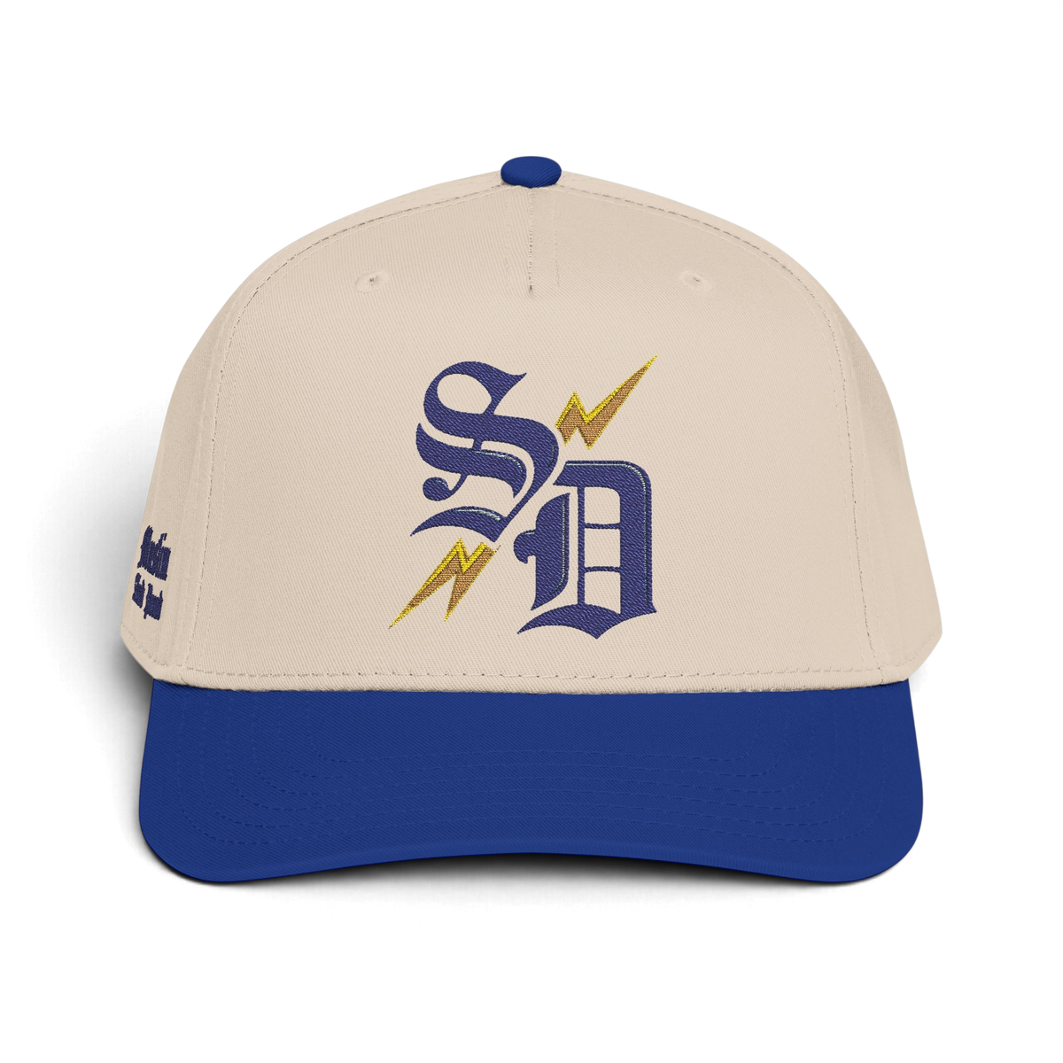 Proud Muslim - Curved Line (Blue)