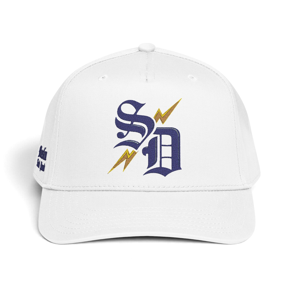 Proud Muslim - Curved Line (Blue)