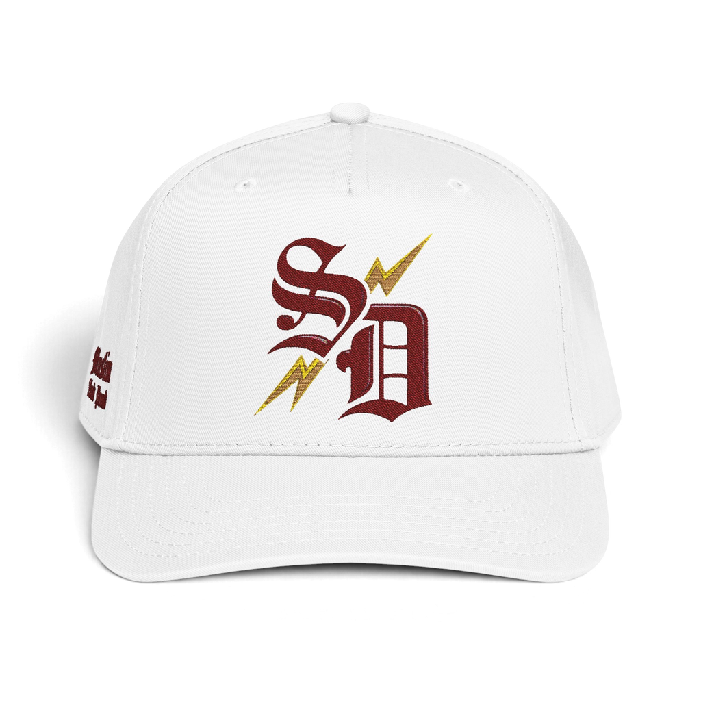 Proud Muslim - Curved Line (Red)