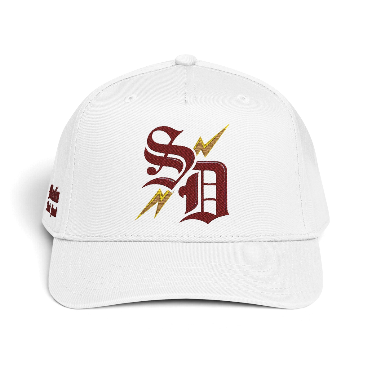 Proud Muslim - Curved Line (Red)