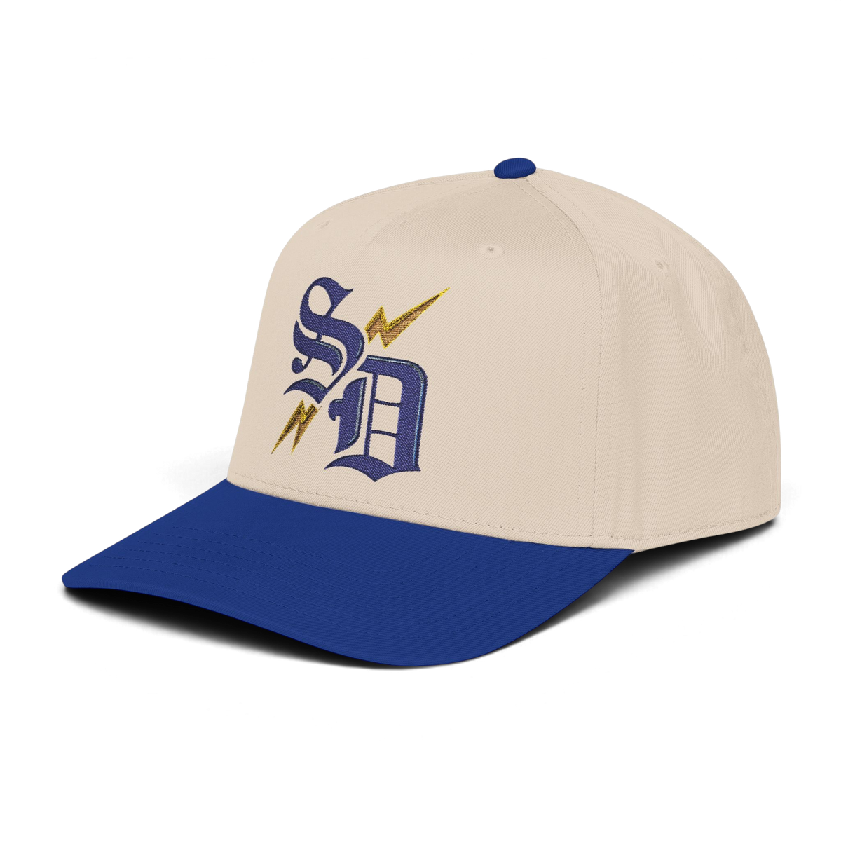 Proud Muslim - Curved Line (Blue)