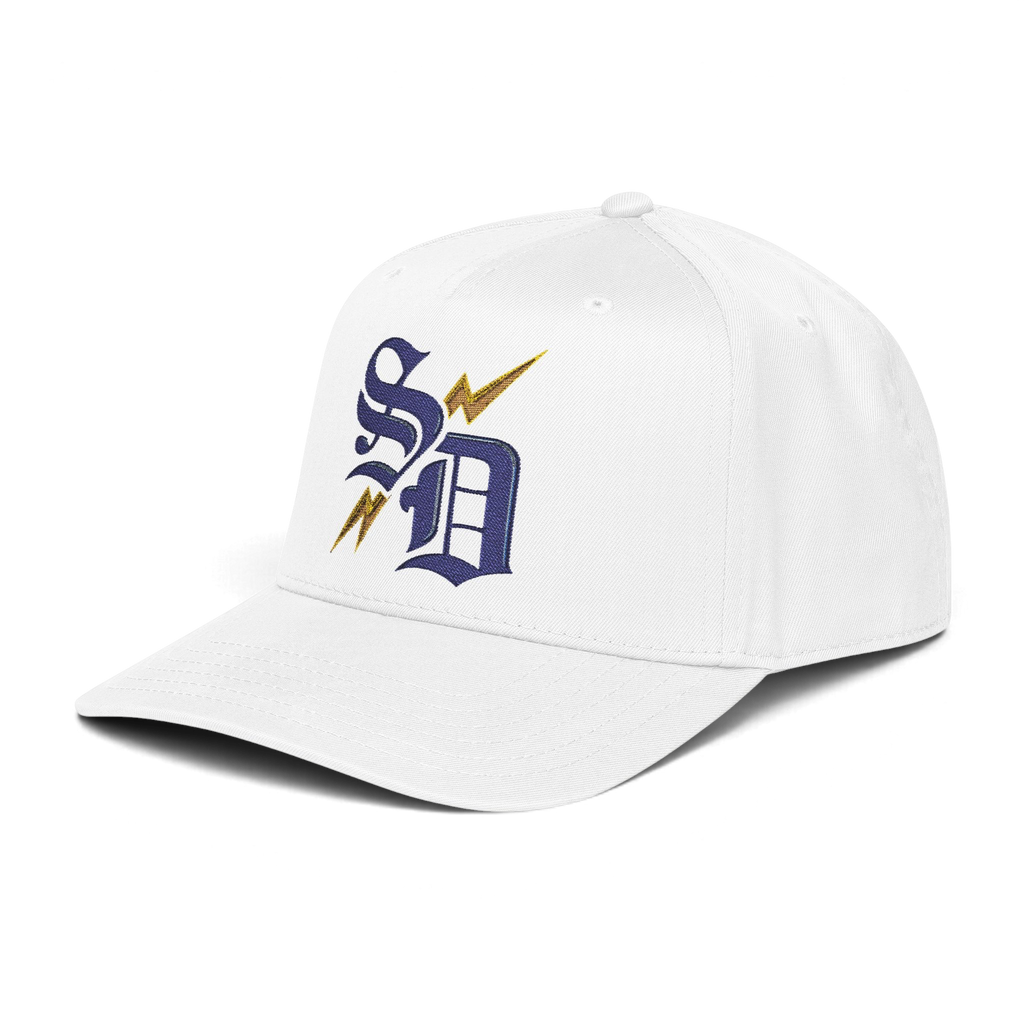 Proud Muslim - Curved Line (Blue)