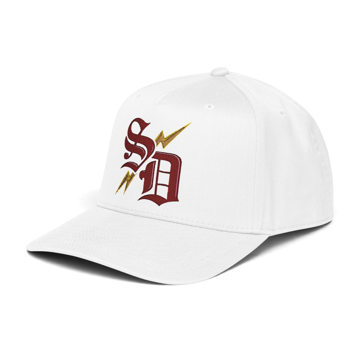 Proud Muslim - Curved Line (Red)