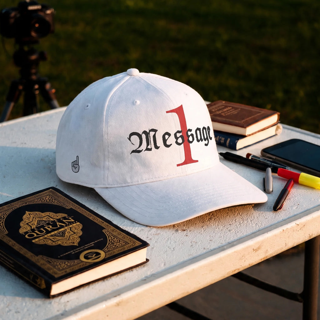 OMF Hat - Curved Line